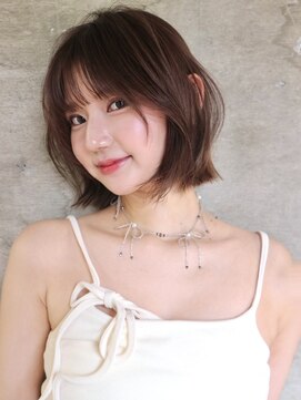 サイン 渋谷(SIGN) 20代/タッセルボブ/レイヤーボブ/ハッシュボブ/透明感カラー