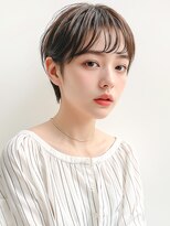 モッズヘア 上尾西口店(mod's hair) シールスルーバング耳かけ小顔こなれショートp2上尾20代30代40代