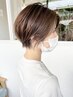 ［大人世代のための整った美しいシルエットショートヘア］カット＋TR＋SPA