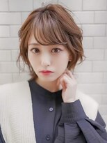 ギークス(GEEKS)&nbsp;【GEEKS渋谷】くびれボブ/秋冬カラー/モカブラウン/レイヤーボブ