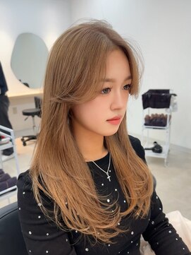 ソソ(soso.) ミディアムヘア/暗めカラー/グランマッシュ/木更津