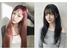 トレンド×似合わせ◎デザインカラーお任せください♪【福田凛/#韓国#ブリーチ#ダブルカラー】女性スタッフ