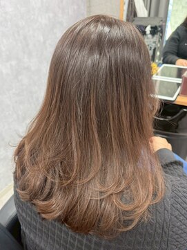 髪質改善/ブリーチ/ダブルカラー/透明感・レイヤー