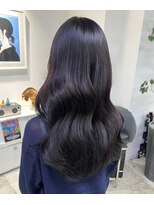 ソピ バイ インビテーション(sopi by invitation)&nbsp;くすみブルー　ダークアッシュ　暗めカラー