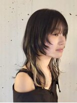 ライズ ヘア ブランド 豊中店(RISE HAIR BRAND)&nbsp;インナーカラー+ウルフレイヤー