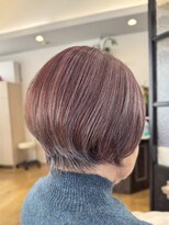 シュヴー 築地(CHEVEUX)&nbsp;丸みショート/ショートボブ/40代/50代/60代/