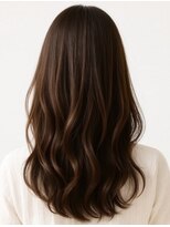 ヘアー ステア(hair stare)&nbsp;艶感♪ 透け感♪カラーリング♪波巻きカール♪ 20代　30台　40代