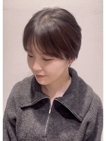 ステアケース ギンザセブン(stair:case ginza7)&nbsp;大人可愛い上品ハンサムショートボブ