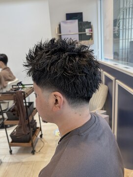 アンソル オブ リシェール(N'SOL of RICHAIR) スパイキーショート/テーパーフェード/メンズ/南越谷