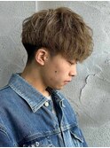 MEN’S HAIR/サーフカール/刈り上げセンターパート/群馬高崎