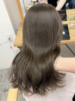 ガーランドウメダ(Garland umeda) オリーブカラー、ブリーチなしダブルカラー 担当 垣内 6914