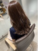 ヘッズ 高木瀬店(HEADS)&nbsp;ロングレイヤー ブラウンベージュ 髪質改善 韓国風 20代 30代