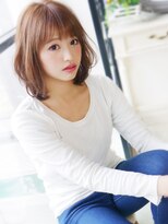 ヘア ジュレ ドゥ(hair jurer deux)&nbsp;【ヘアジュレドゥ 花井】 クリア可愛い揺れふわミディ☆