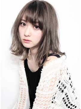 サバービア(suburbia) カット + ハーフブリーチ + ホワイトブラウン HB58　3Dカラー