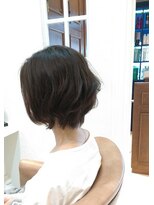 ヘアーアンドメイク アムール(hair&make Amour) ショートボブふんわりパーマ