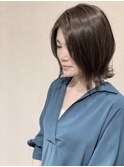 【Luft】 切りっ放しアッシュボブ