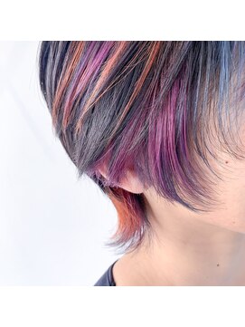 テクライズ 豊橋店(TECHRISE) ハイライト×ギャラクシーカラー