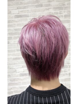 ジュピター 春日店(hair studio jupiter) ピンクパープルハイトーンカラー