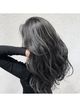 シエル 岡山店(CIEL) 大人ハイライト/アッシュグレー