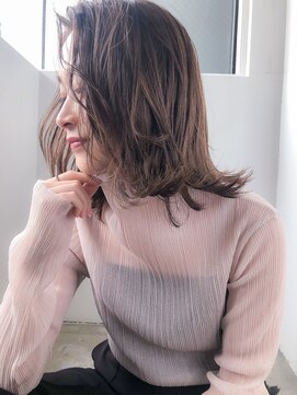 アコロン 武蔵小杉(acoron.) 小顔×オリーブカラー×ハイライトカラー×イルミナ×武蔵小杉