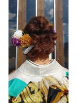 ラスティー(hair collection Rusty) 成人式アップスタイル