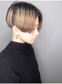 【morio池袋】20代 30代 40代 かっこいい大人刈り上げショート