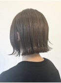 外ハネボブ/アッシュグレージュ