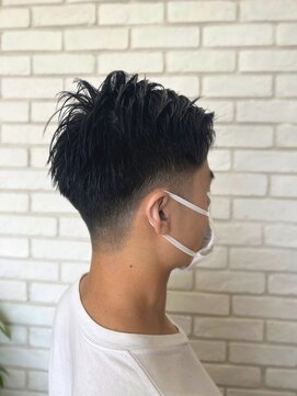 ハーミー(HerMee.) メンズスタイル#ローフェードカット