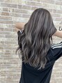 スキル 水戸(SKILL) ナチュラルな中明度のハイライトカラーです。［縮毛矯正］