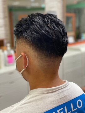 アポロカットステージ 相模大野店 アップバング/ツーブロックマッシュ<理容室>[メンズ/相模大野]