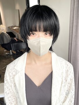 ザ オーダー(THE ORDER) ウルフカットナチュラルブラックダブルカラーケアブリーチ