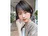 カット＋前髪ストレート＋HM保湿トリートメント￥15400