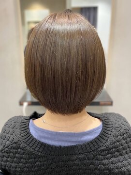 ルームヘア 代々木上原店(Room hair) ボブ/グレージュ/大人女性/レイヤー/ショート[代々木上原]