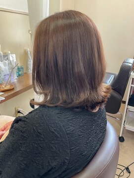 コア フィール ア デイ(COIFFURE A DAY) アッシュベージュ ハイライト 白髪ぼかし