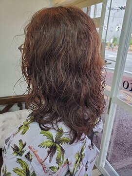 ヘアーアコット(hair acotto) ミディアムパーマ