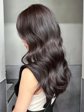 アイティーバイアルバム 八王子店(IT by ALBUM) 美髪くびレイヤーニュアンスカラーアッシュブラック_ba502691