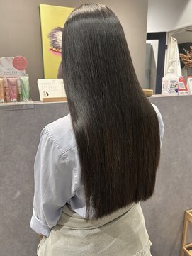 アルコイリスバイドールヘアー(ARCOIRIS by Dollhair) 酸性ストレート艶サラロング髪質改善美髪都島