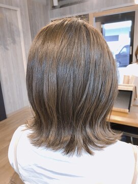 レイ 津田沼(Lei) 黒髪/ボブルフ/ネビージュ/小顔/ワンレン/