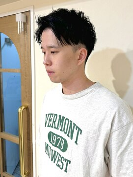 クレビアテン(CreBiA ten_) メンズショート　アップバンク　メンズカット