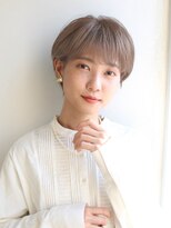 マム(mamu)&nbsp;柔らかショートボブ/シルバーベージュ