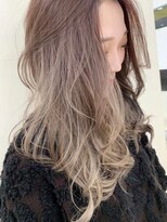 コワフェル ド エクセル 白楽店(la coiffure de excel)&nbsp;ミルクティーグラデーションカラー