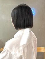 ロンドアジュール 横浜(Lond azur)&nbsp;初めてのバッサリボブなら顎下2cmボブがオススメ！横浜ショート