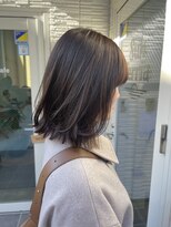 サンテリア(sun terria) 鎖骨ミディアム×グレージュカラー