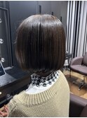 襟スッキリボブ