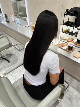 キング 枚方店(K!ng) 縮毛矯正髪質改善ハイライトレイヤーカット枚方美容室エクステ