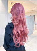 ロング美髪韓国ヘアおくれ毛顔周りレイヤー_ba533861