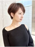 大人ショートショートヘアショートボブマッシュショート表参道