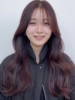 ロンドアンメゾン 原宿(Lond un Maison.)&nbsp;暗めカラーグランマッシュデザインカラーレイヤー原宿