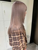 ペレ アネックス 大阪梅田茶屋町店(PELE ANNEX)&nbsp;ミディアムヘア/デザインカラー/フェイスフレーミング/梅田