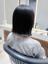 ロンド ロワール 門前仲町(Lond Loire)&nbsp;ボブショートボブ縮毛矯正ベージュグレージュ門前仲町